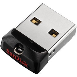 Sandisk Cruzer Fit USB Stick 32GB Zilver