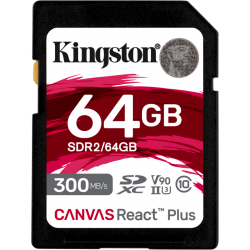 Kingston Canvas React Plus 64GB SDXC